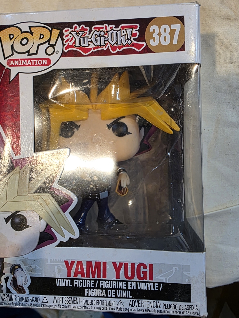 Funko Yami Yugi Vinyl Figure — Yellow Hair, Black Outfit